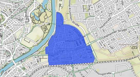 Bodenrichtwertkarte Neu Ulm Offenhausen